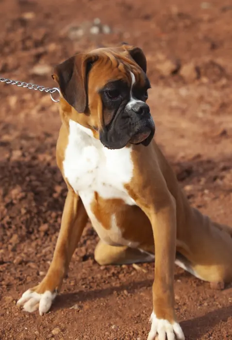 disponible boxer jeune femelle et deux male adulte pedigree